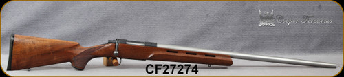 Consign - Cooper - 223AI - M51 Montana Varminter - Walnut Stock w/Vented Forend/Stainless, 26"Barrel, c/w 2 magazines, 2 sets of 30mm rings, Bore Guide, Redding Dies - in original box
