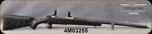 Consign - Christensen Arms - 280AI - Ridgeline - Black w/Grey Web Carbon Fiber Composite Stock/Stainless Steel Aerograde Carbon Fiber Wrapped, 26"Barrel, Lapped, Match-Grade Trigger - only 6rds fired - 1"Talley Rings - in original box