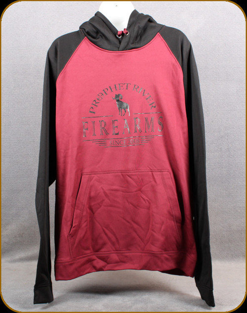ATC - Prophet River Logo - Hooded Sweatshirt - Burgundy/Black - 2XL - F2037