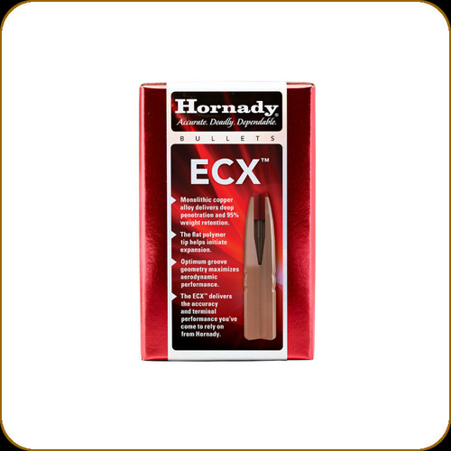 Hornady - 30 Cal - 125 Gr - ECX (Extreme Copper Alloy eXpanding) - 50ct - 301944
