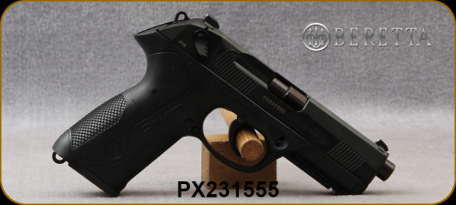 Beretta - 9mm - PX4 Storm - Single/Double Action Semi Auto Handgun - Technopolymer Frame, Bruniton Finished Slide, 4.25"Cold Hammer Forged Barrel, Accessory Rail, Fixed 3 Dot Sights, (1)10rd magazine, Mfg #JXF9F20C