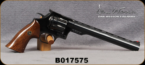 Consign - Dan Wesson - 44Mag CTG - Model 25 - 6-Shot Revolver - Walnut Grips/Blued Finish, 9.75"vented rib Barrel, Ramp front, adjustable rear sights - only 150rds fired