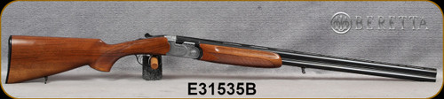 Consign - Beretta - 24Ga/2.75"/28" - Model S686 Special - O/U - Walnut Stock w/Engraving Medallion/Engraved Nickel Receiver/Blued Barrels, 250rds of ammo available - contact store for details