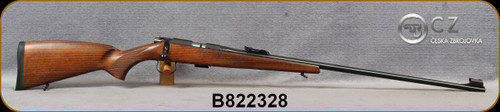 Consign - CZ - 22LR - Model 452 UltraLux - Beechwood Stock/Blued, 28.6"Barrel, hooded front sight, adjustable rear sight - unfired, in original box