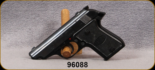 Consign - Basque - Echasa - 380 - Prohib - Semi-Auto - Black Grips/Blued, 3"Barrel, (2)Magazines - In original box