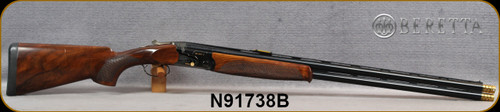 Consign - Beretta - 12Ga/3"/30" - Model 682 Gold E Sporting - O/U - Select Walnut Stock w/Schnabel Forend/Engraved Receiver w/Gold Accents/Blued, Vent-Rib Barrels - in original case - c/w (4) Comp-N-Choke, (5)Extended Optima Chokes