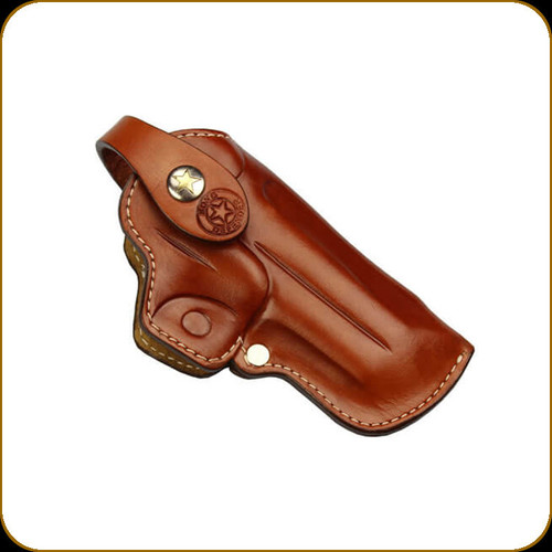 Bond Arms - Leather Holster - 6" - RH - BMT - Belt Loop - Tan - BAH-RT-600-TN-R-BT