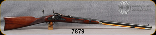 Consign - Harrington & Richardson - 45-70 Govt - Model 1873 US Trapdoor Springfield - Grade AA Walnut Stock w/Pewter Forend Tip/Case Hardened Receiver & Hammer/Blued, 26"Round Barrel, Long Range Tang Sight, Blade front sight - New, unfired