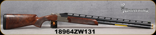 Consign - Browning - 12Ga/3"/30" - Citori 725 High Rib Sporting Adjustable - Grade III/IV walnut stock w/adjustable comb/Nickel Receiver/Blued, ported barrels, Invector-DS extended choke tubes, Mfg# 0136243010 - Unfired, in orig.box