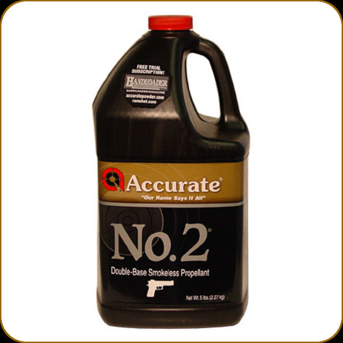 Accurate - No.2 Double-Base Smokeless Propellant - 5lbs - A25