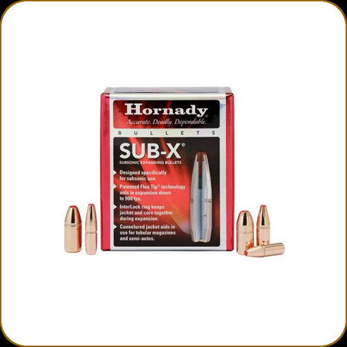 Hornady - 35 Cal - 250 Gr - Sub-X - 100ct - 3503