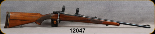 Consign - BRNO - 7x57 - ZG-47 Carbine - Select Walnut Stock w/Schnabel forend/Blued Finish, 22"Barrel - low rounds fired - c/w 1"Rings