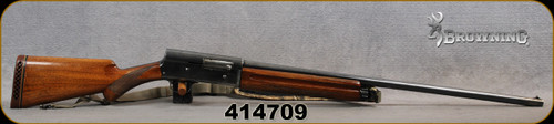Consign - Browning - FN - 12Ga/2.75"/29" - A-5 - Semi-Auto - Walnut Prince of Wales/Blued Finish - in padded soft case - see description for more details