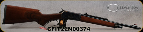 Chiappa - 44RemMag - Model 1892 Wildlands Classic - Lever-Action Rifle - Hand Oiled Walnut/Case Hardened Receiver/Blued, 16.5"Round Barrel, Skinner Peep, Mfg# 920.413, S/N CFIT22N00374