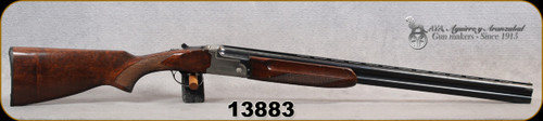 Consign - AYA - 12Ga/2.75"/28" - Yeoman - O/U - Walnut Stock/Engraved Receiver/Blued, Vent-rib barrels, Im/M Removable Chokes, Ejectors