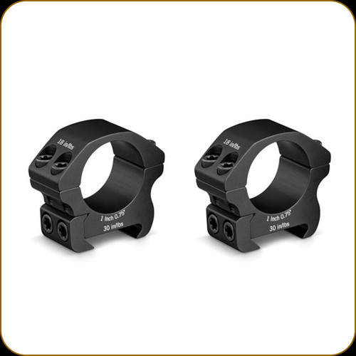 Vortex - Pro Series - 1" Low 0.75"/19.0mm (2 rings) - PR1-L - Open BoxB