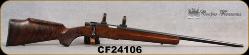 Consign - Cooper - 22LR - M57 Jackson Squirrel - Upgraded AA+ Claro Walnut/Blued Finish, 22"Barrel, Talley Color Case Hardenend (Turnbull) low rings & bases - unfired