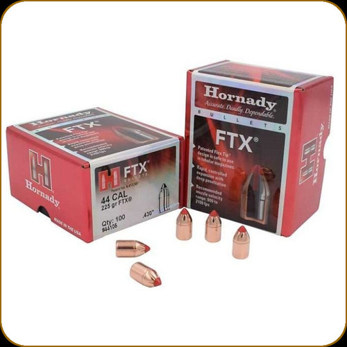 Hornady - 44 Cal - 225 Gr - FTX - Pistol - 100ct - 44105
