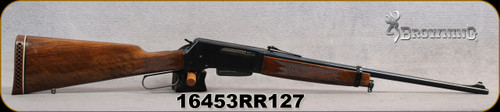 Consign - Browning - 308Win - Model BLR - Checkered Select Walnut Stock/Blued Finish, 20"Barrel, Factory Sights & Recoil Pad