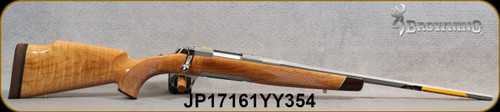 Consign - Browning - 6.5Creedmoor - X-Bolt White Gold Medallion Octagon/Maple  Ltd Production - Not released in Canada - maple stock w/rosewood grip & fore-end caps/stainless Finish, 22"octagon barrel - New, unfired - in original box