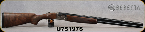 Consign - Beretta - 12Ga/3"/28" - Silver Pigeon I - O/U - Oil-Finish Walnut w/Schnabel Forend/Engraved Receiver/Blued, 10x8 Rib, 5pcs Chokes.Mfg# J686312 - low rounds fired - in original case & box