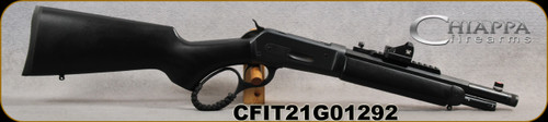 Consign - Chiappa - 45-70Govt - Model 1886 - Lever Action - Black Textured Stock/Matte Blued Finish, 13"Threaded Barrel - only 30rds fired - c/w Vortex, Viper, Red Dot, 6 MOA Dot - VRD-6 & Red Dot box