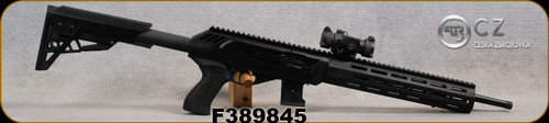 Consign - CZ - 22WMR - 512 Tactical - Black ATI Tactical Chassis/ 6-Position Adj.Stock w/adj.comb height, 16.5"Threaded (1/2x28) Barrel, Picatinny Rail, Mfg# 02164 - c/w (2)magazines, Vortex Sparc II