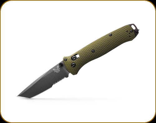 Benchmade - Bailout - 3.38" Blade - CPM-M4 - Anodized Woodland Green Handle - 537SGY-1
