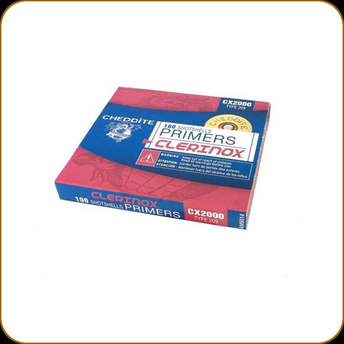 Cheddite - CX2000 Shotshell Primers - Type 209 - 100ct - CHE209