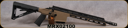 Consign - Black Creek Labs - 5.56NATO - MRX Bison Scout - FDE Chassis Adjustable Stock/Black Magpul Pistol Grip/Type III Hard Coat Anodized, 12.5"Barrel - NON RESTRICTED - less than 60rds fired - in original box