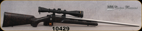 Consign - Cooper - 20VT - Model 38 - Black w/Red Web Synthetic Stock/Matte Stainless, 24"Barrel, c/w Leupold VX-II 6-18, B&C Reticle, Dies, Brass - ammo available from seller - contact store for details