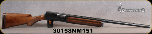 Consign - Browning - 12Ga/3"/28" - A5 Magnum Twelve - Walnut Prince of Wales Stock/Engraved Receiver/Blued Finish, Gold Trigger