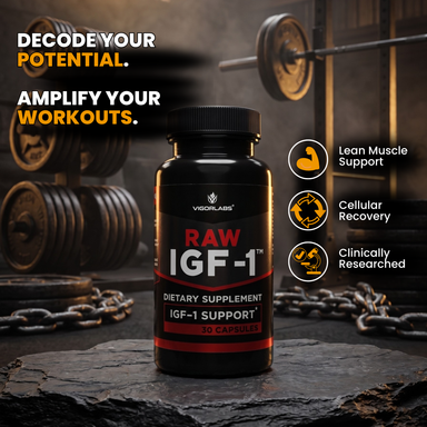 Raw IGF 1 Support Supplement for Men