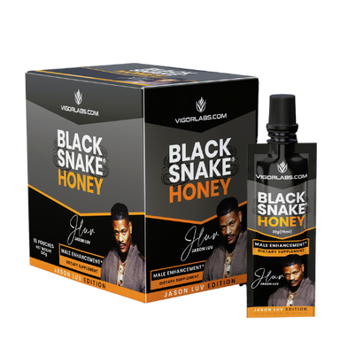BLACNK SNAKE® HONEY - Jason Luv Edition - Box x 15 pouches BLACNK SNAKE® HONEY - Jason Luv Edition - Box x 15 pouches
