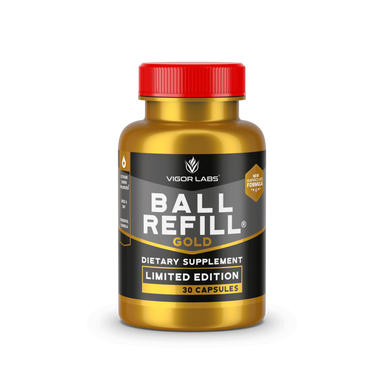 BALL REFILL GOLD Sperm Volumizer Supplement BALL REFILL GOLD Sperm Volumizer Supplement