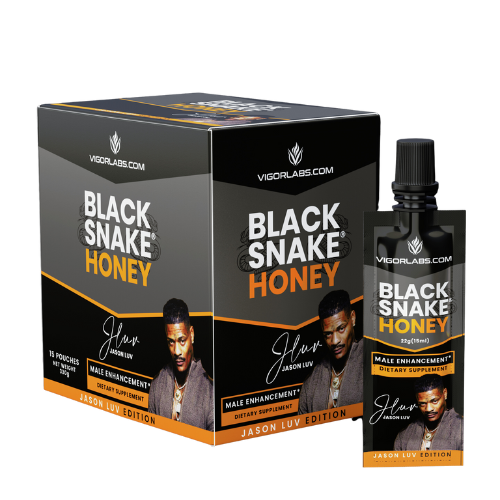 BLACK SNAKE® HONEY - Jason Luv Edition - Box x 15 pouches