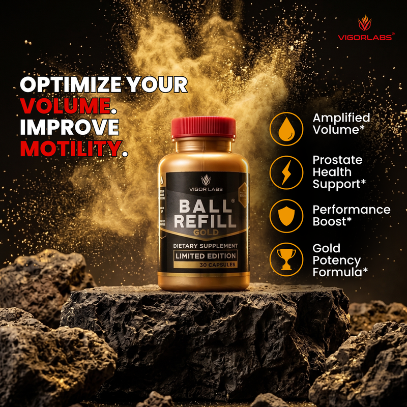 BALL REFILL GOLD SEMINAL HEALTH SUPPLEMENT