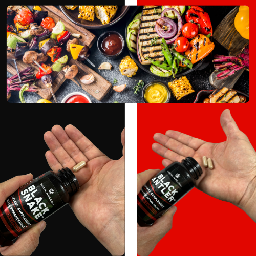 THE BLACK STACK SERVING SIZE
