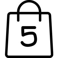 Bag with 5
