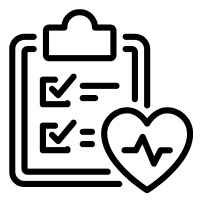 Checklist with heart