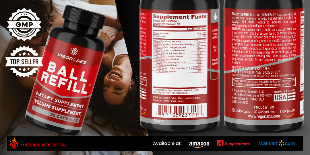 BALL REFILL supplement facts