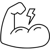 Muscular arm
