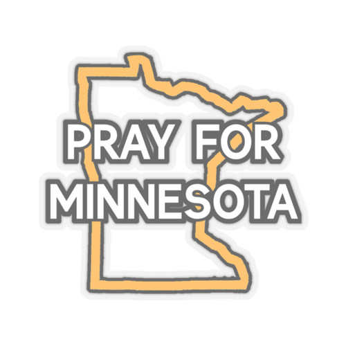Pray for MN Sticker