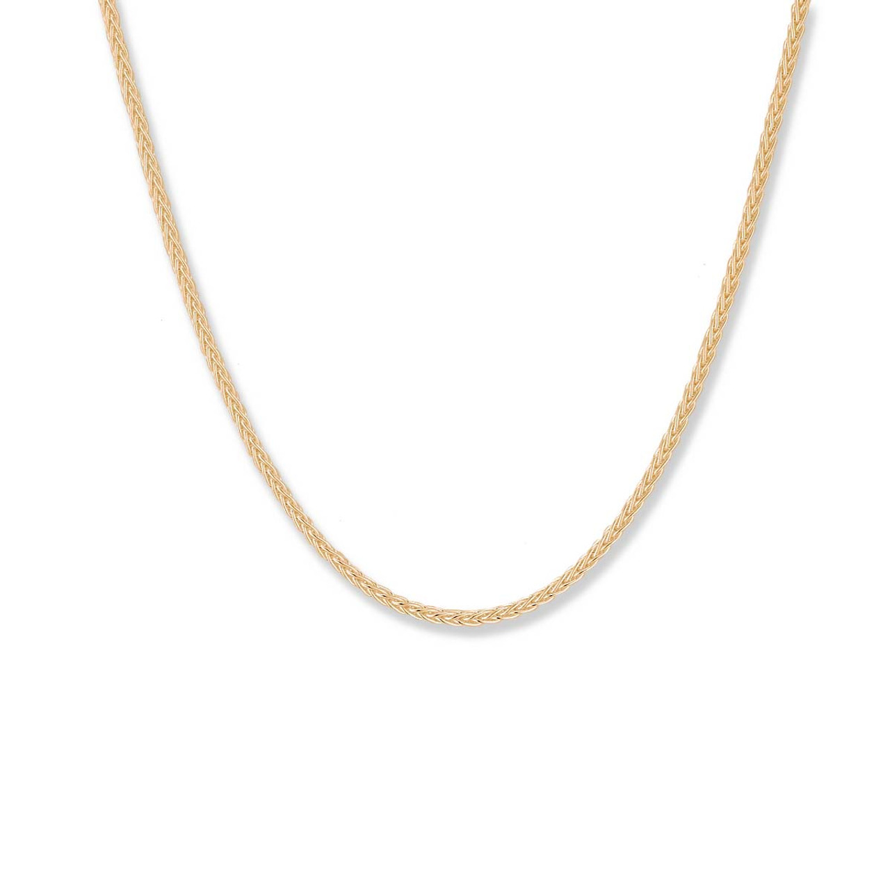 Gold Wheat Link Franco Chain Necklace Hip Hop Polished Stainless Steel Spiga  Chain Jewelry For Men From Ai829, $15.24 | DHgate.Com