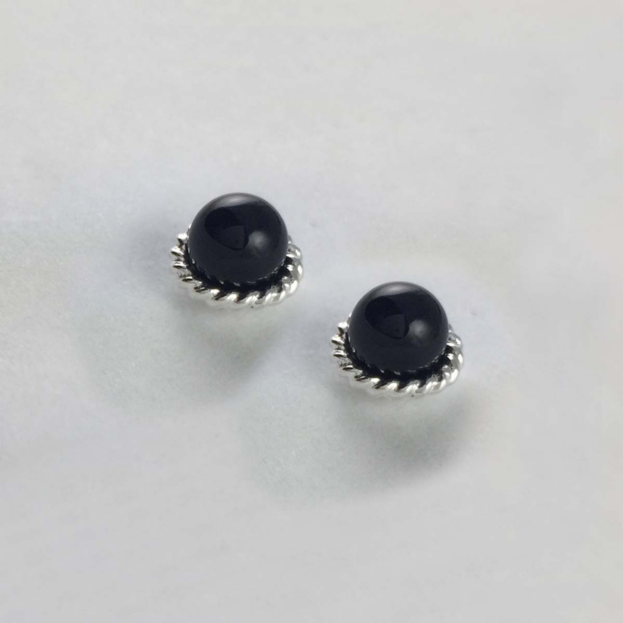 Faceted Black Onyx Earrings – Forever Today by Jilco