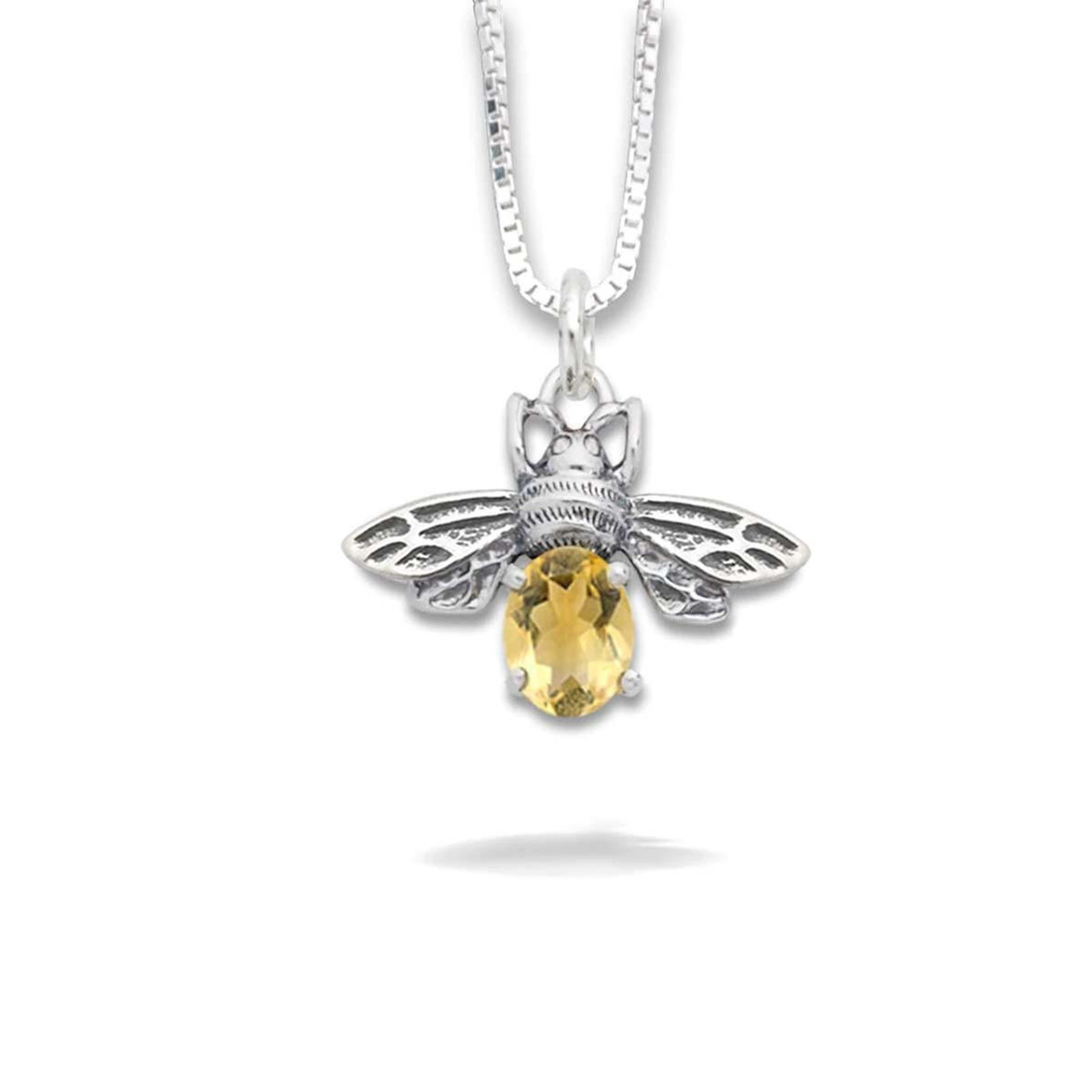 Sterling Silver Cute Bee Necklace – West Coast Bee Supply (2017) Ltd.