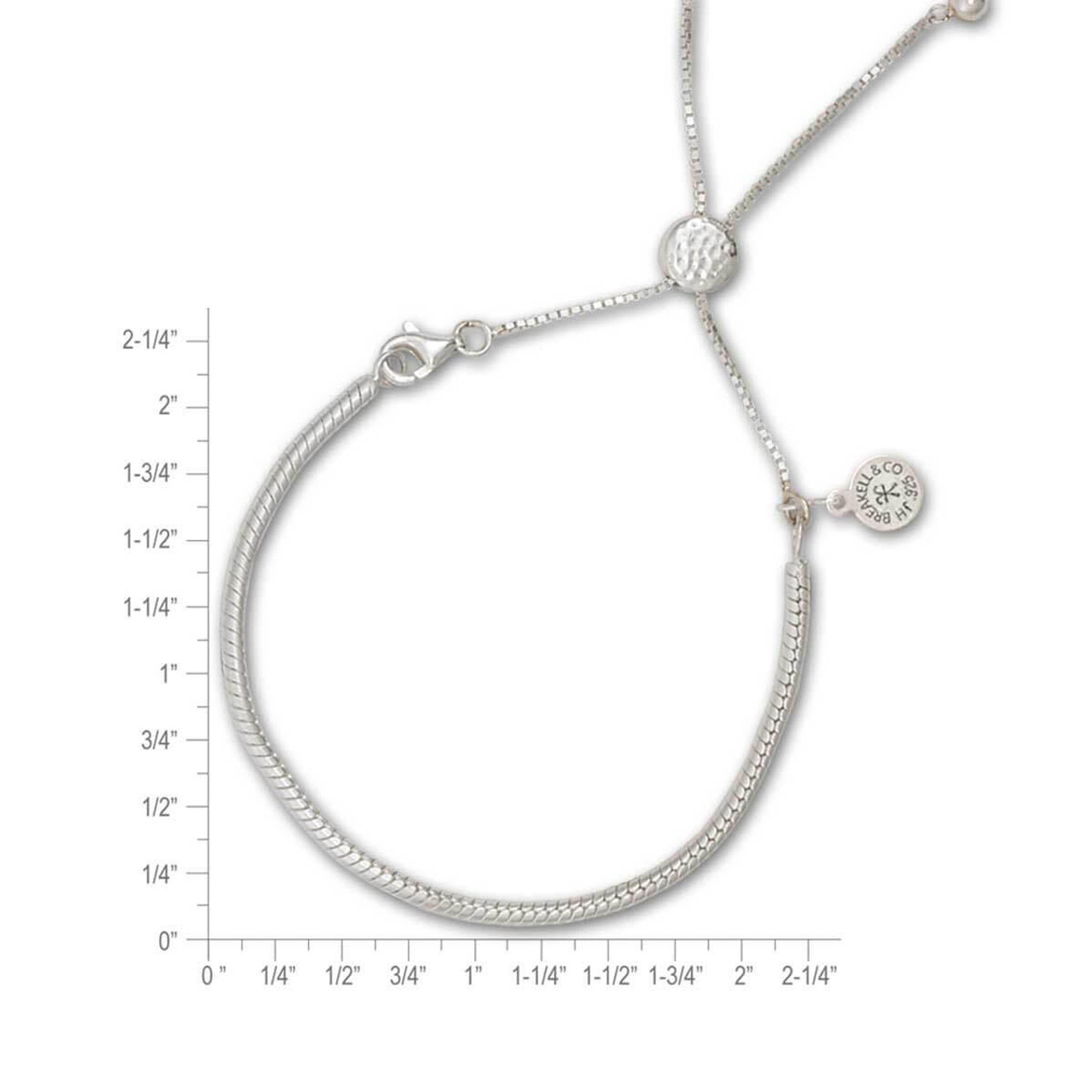 Sterling Silver 2020 Snowflake Charm Bracelet | by JH Breakell