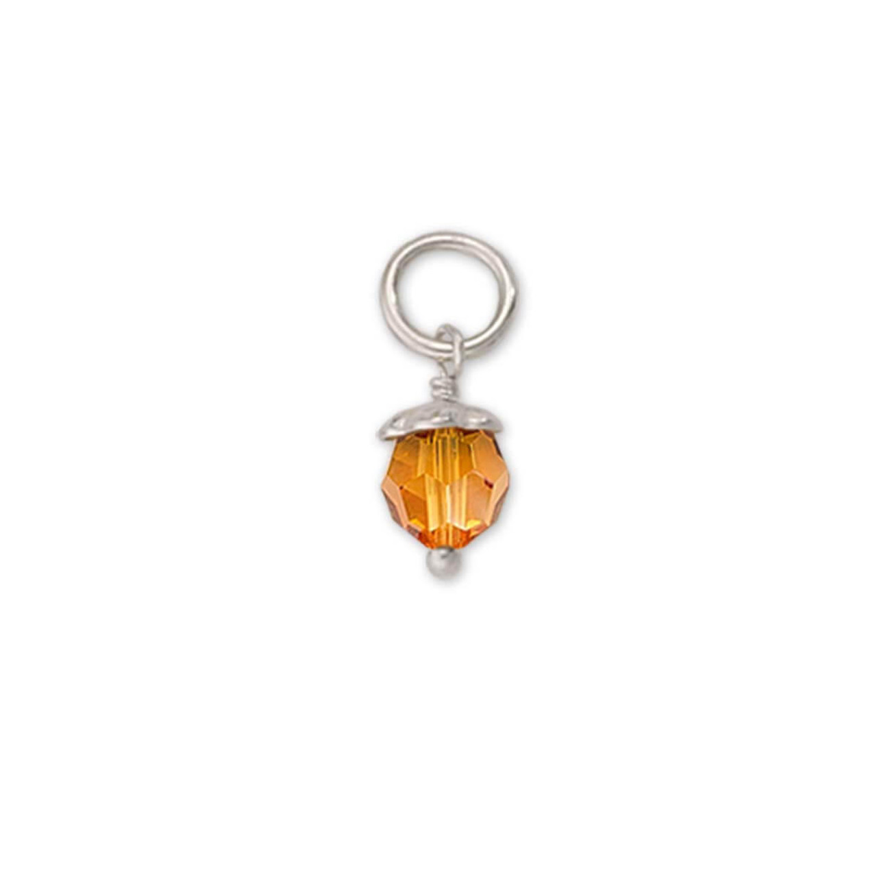 Sterling Silver Queen Bee Charm with Citrine | by JH Breakell