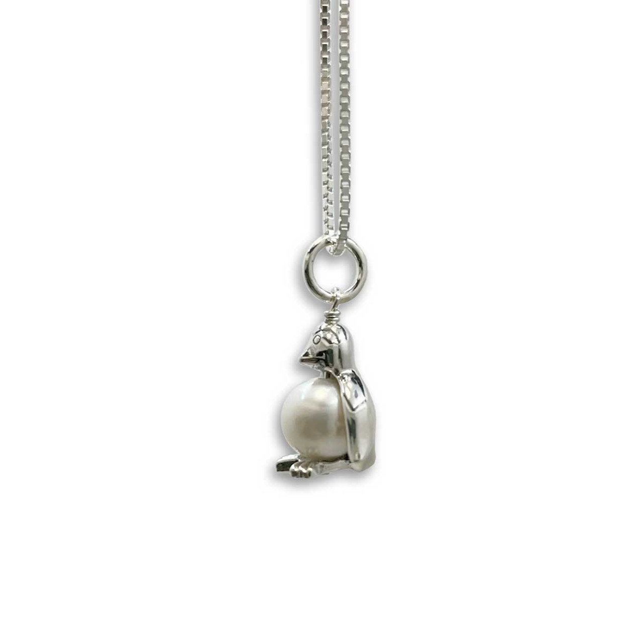 Penguin charm clearance necklace