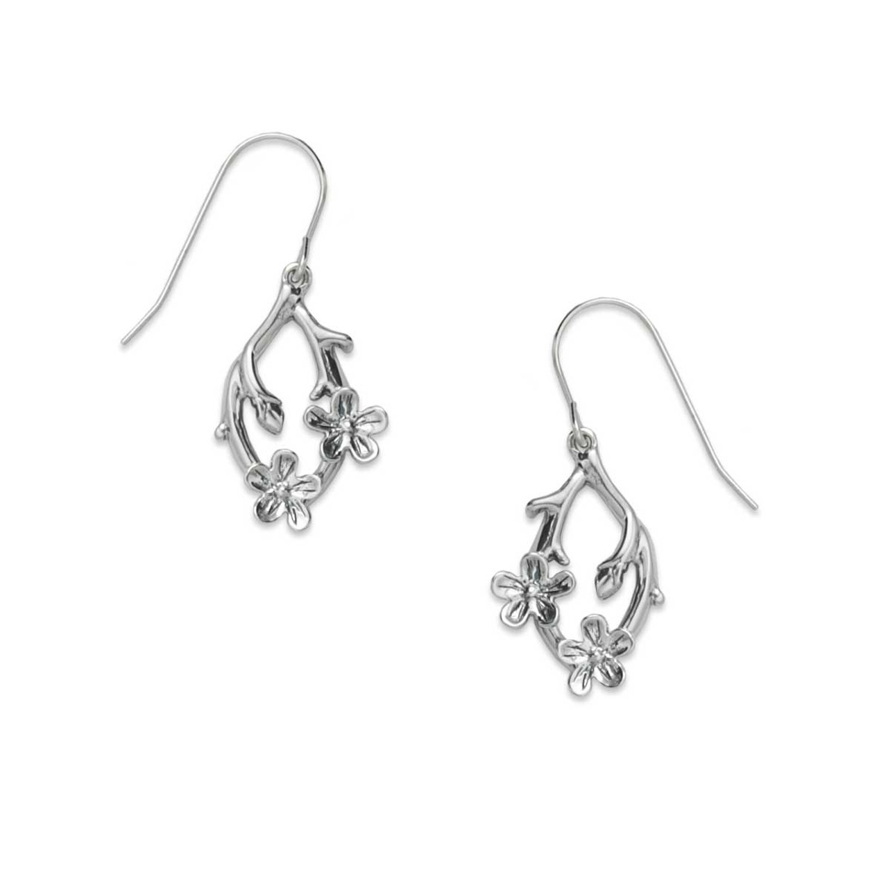 Earrings - Cherry and Glass Leaves – Classic Hardware Jewelry